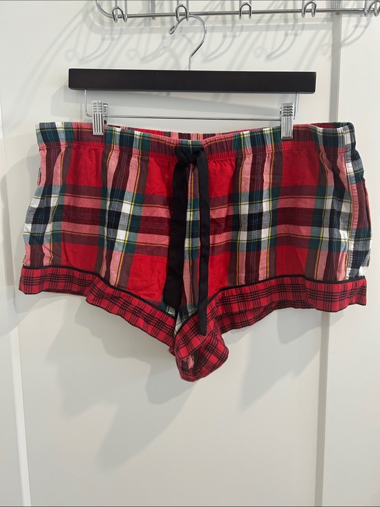 Victoria's Secret Other - Victoria's Secret Pajama Sleep Shorts in Plaid |Size XL